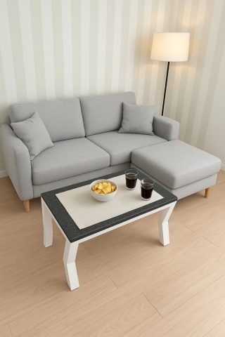 Podstawa metalowa do stołu Lugo h 45 loft