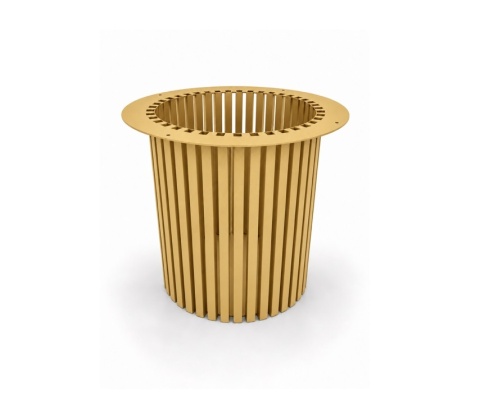złota podstawa do stolika kawowego w stylu glamour