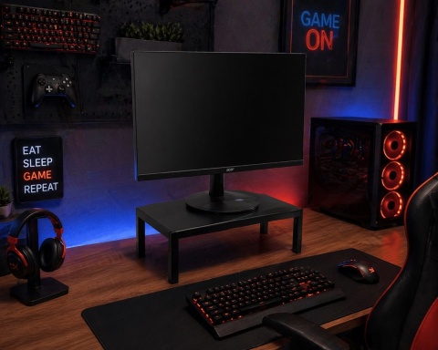 podstawka pod monitor must have gracza game PC czarny