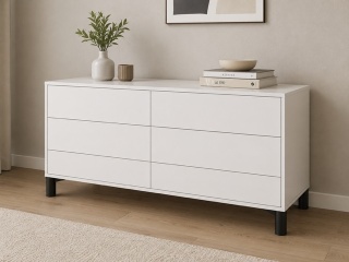 Solidna noga do komody rtv metalowa 15cm