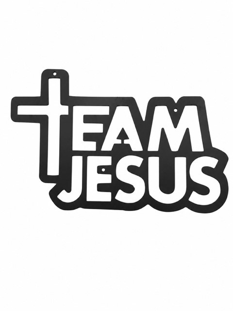 dekoracja religijna na ścianę metalowa