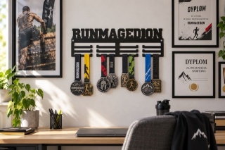 Wieszak na Medale 40cm Runmageddon