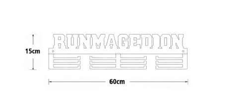 wieszak na medale runmagedon wymiary igitex