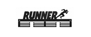 Wieszak na medale 60cm Runner
