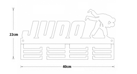 wieszak judo wymiary
