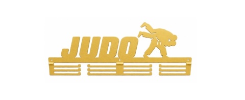 prezent wieszak medalówka złoty gold mma judo