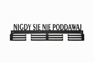 Wieszak na medale Nigdy się nie poddawaj 62cm
