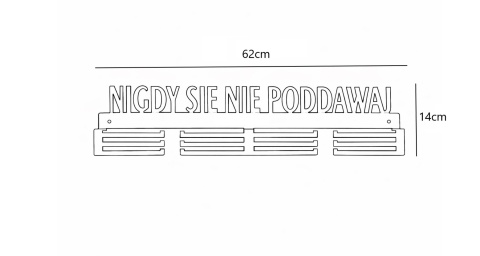 nigdy się nie poddawaj motywacja nagrody prezent