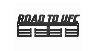 Wieszak na medale ROAD TO UFC 40cm