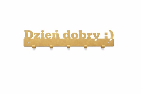 modny wieszak dekoracja dzień dobry industrialny