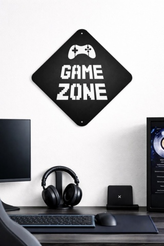 Znak Game Zone 38cm Pokój młodzieżowy