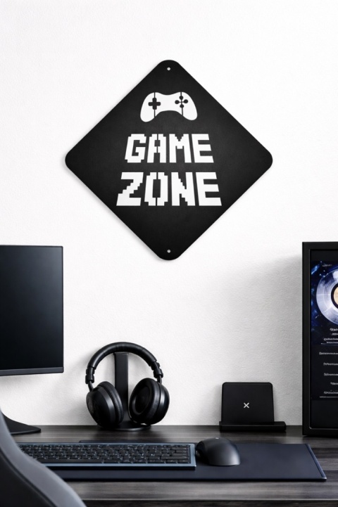 pokój gamingowy PC fan gier czarny