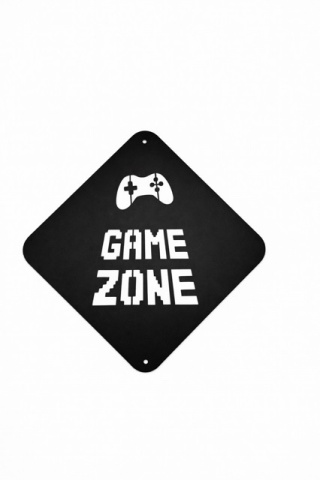 Znak Game Zone 38cm Pokój młodzieżowy