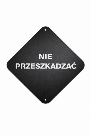 Znak Nie Przeszkadzać 38cm Pokój młodzieżowy